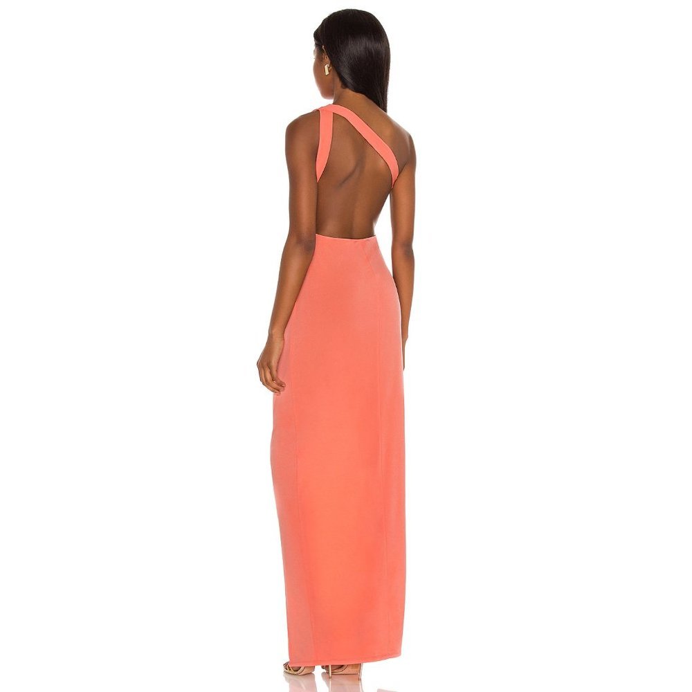 MICHAEL Costello x REVOLE Parker Maxi Dress in Coral - Picture 3 of 7